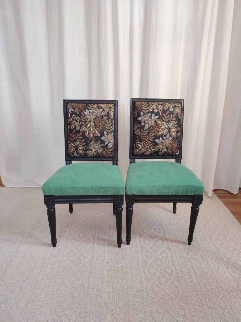 Paire de chaises Jacob LOUIS XVI