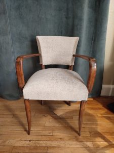 Fauteuil bridge Tissu Montserrat